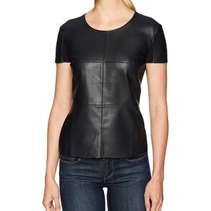 NWT Bailey 44 Hardy Leather Tee